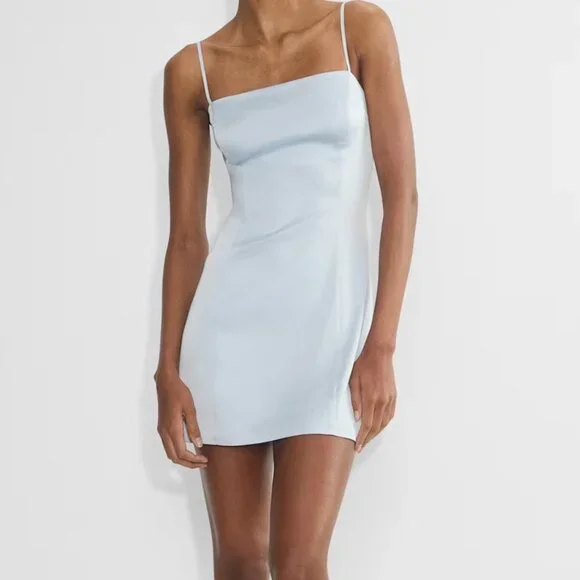 Shimmer Satin Dress - Picture 1 of 1